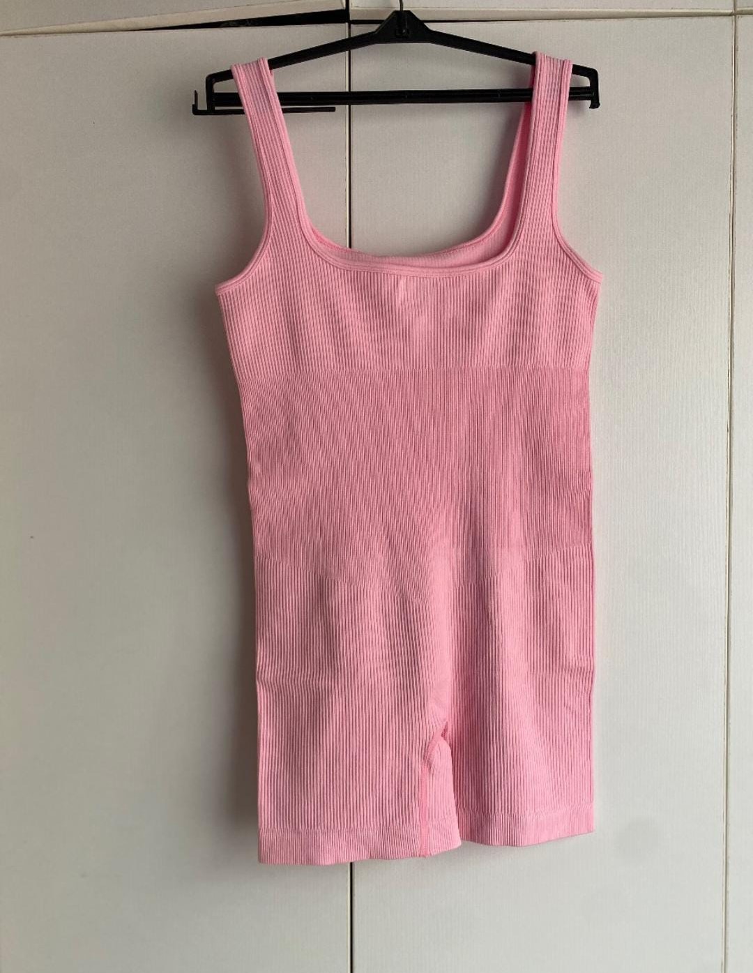 Ribbed Short Jumpsuit